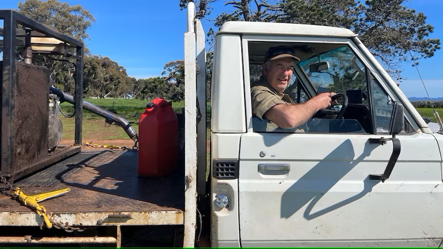 Andrew Liesfield says Hardwicks abattoir in Kyneton will no longer process his animals