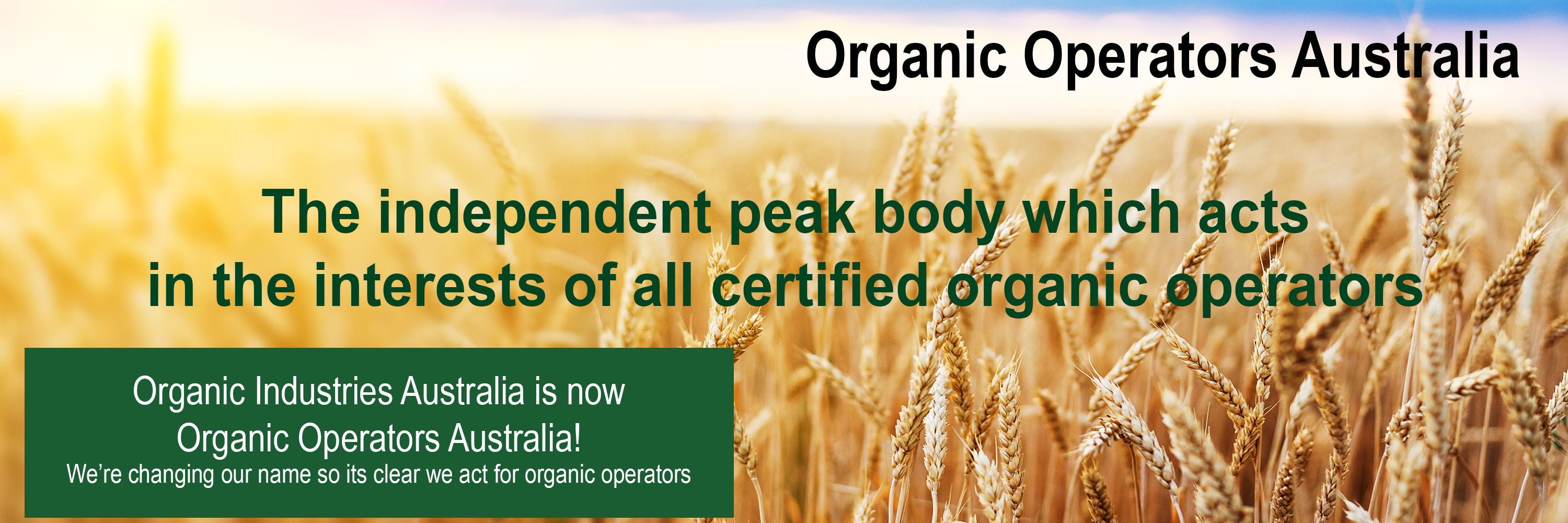 Organic Operators Australia